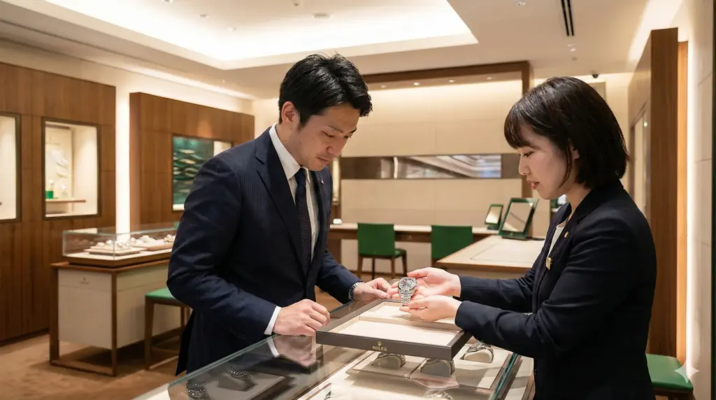 ロレックス認定中古の在庫と店舗情報